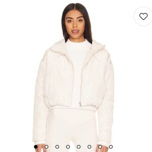 superdown Rania Cropped Jacket in Bone